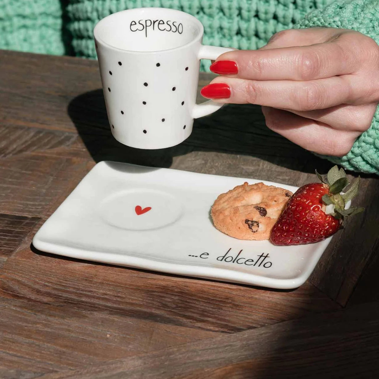 2 piattini da caffè