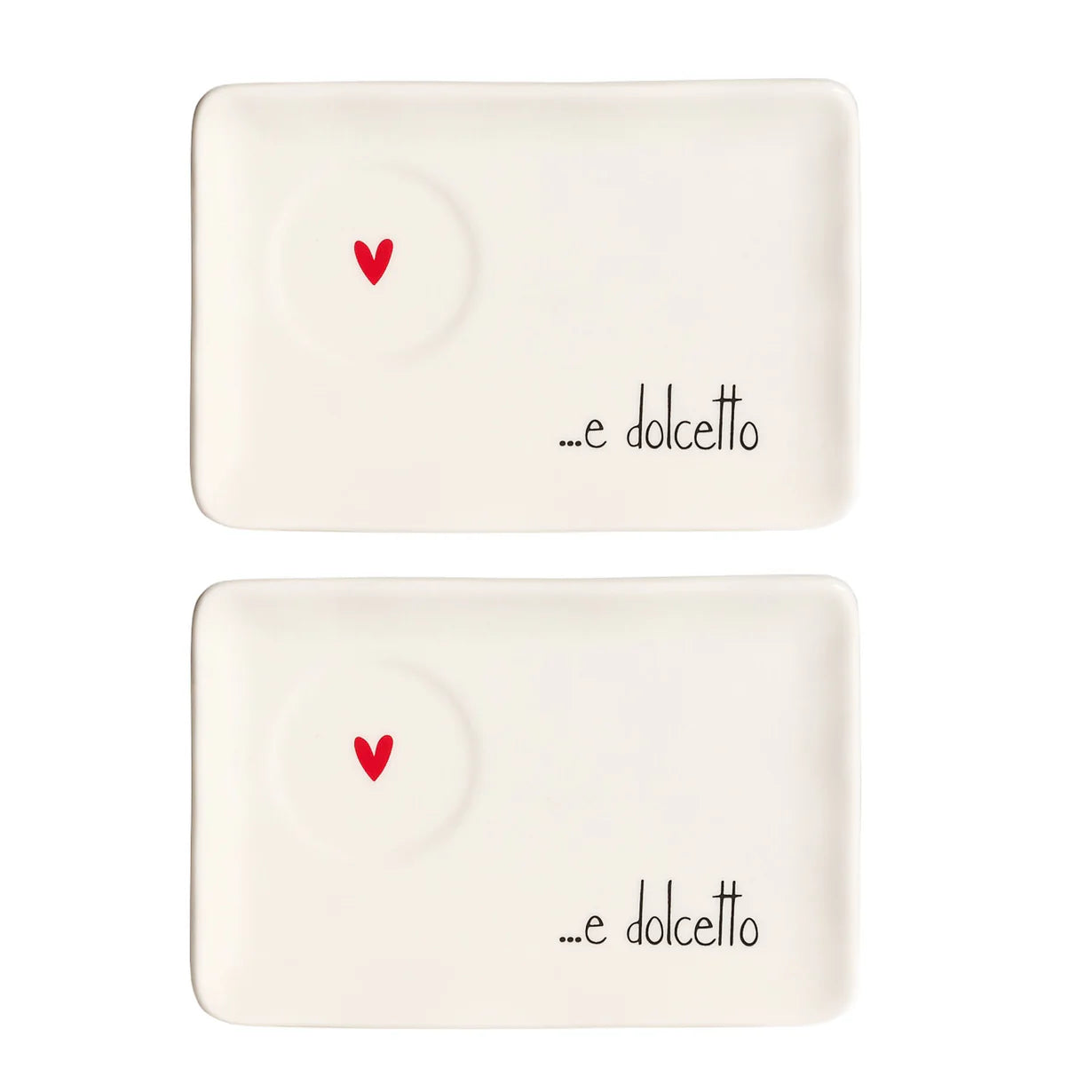 2 piattini da caffè