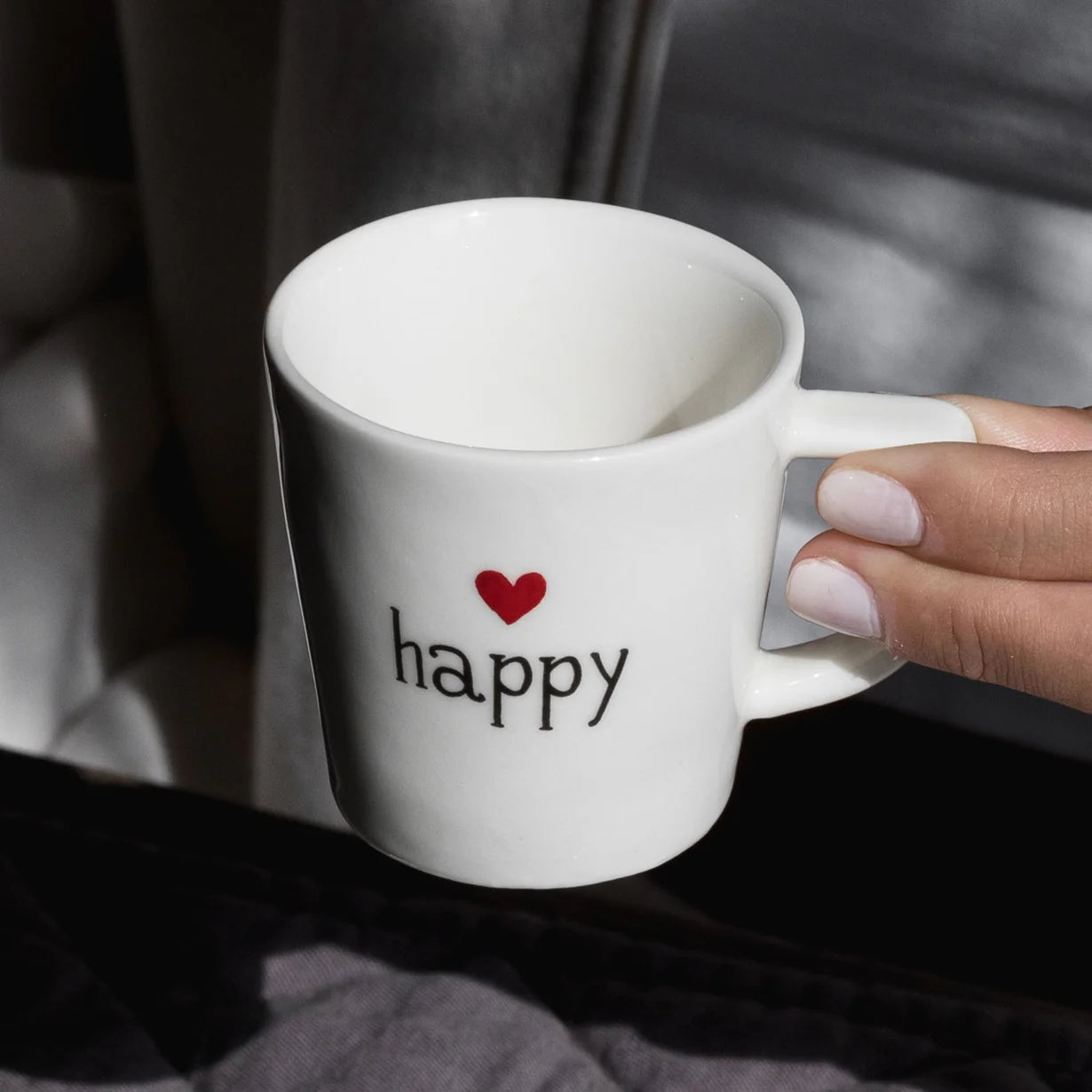 Set 2 tazze espresso happy