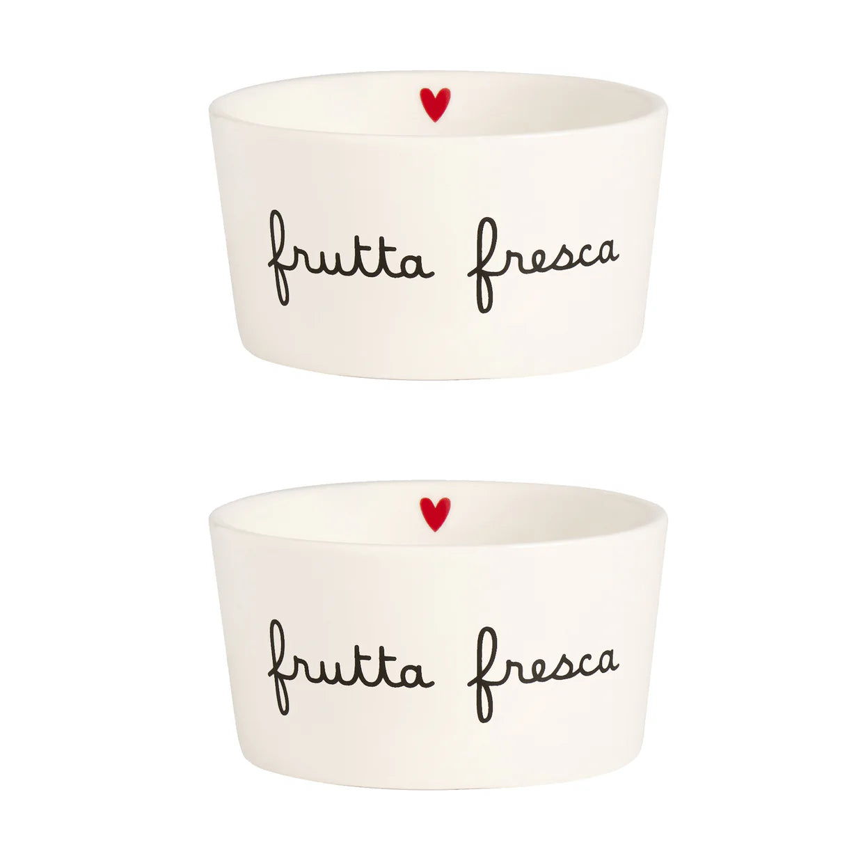 Set 2 coppette frutta fresca